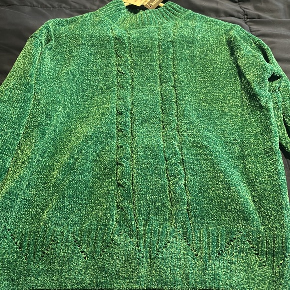 Cozy ladies green sweater - Picture 5 of 8